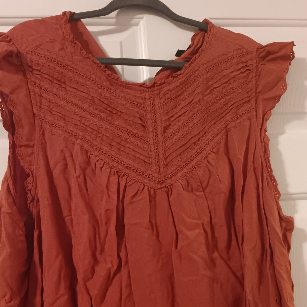 Torrid Styled Sleeveless Summer Shirt